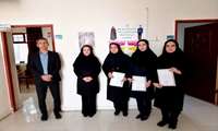 تجلیل و تکریم پرستاران شاغل در شبکه بهداشت و درمان شهرستان شیروان به مناسبت روز پرستار